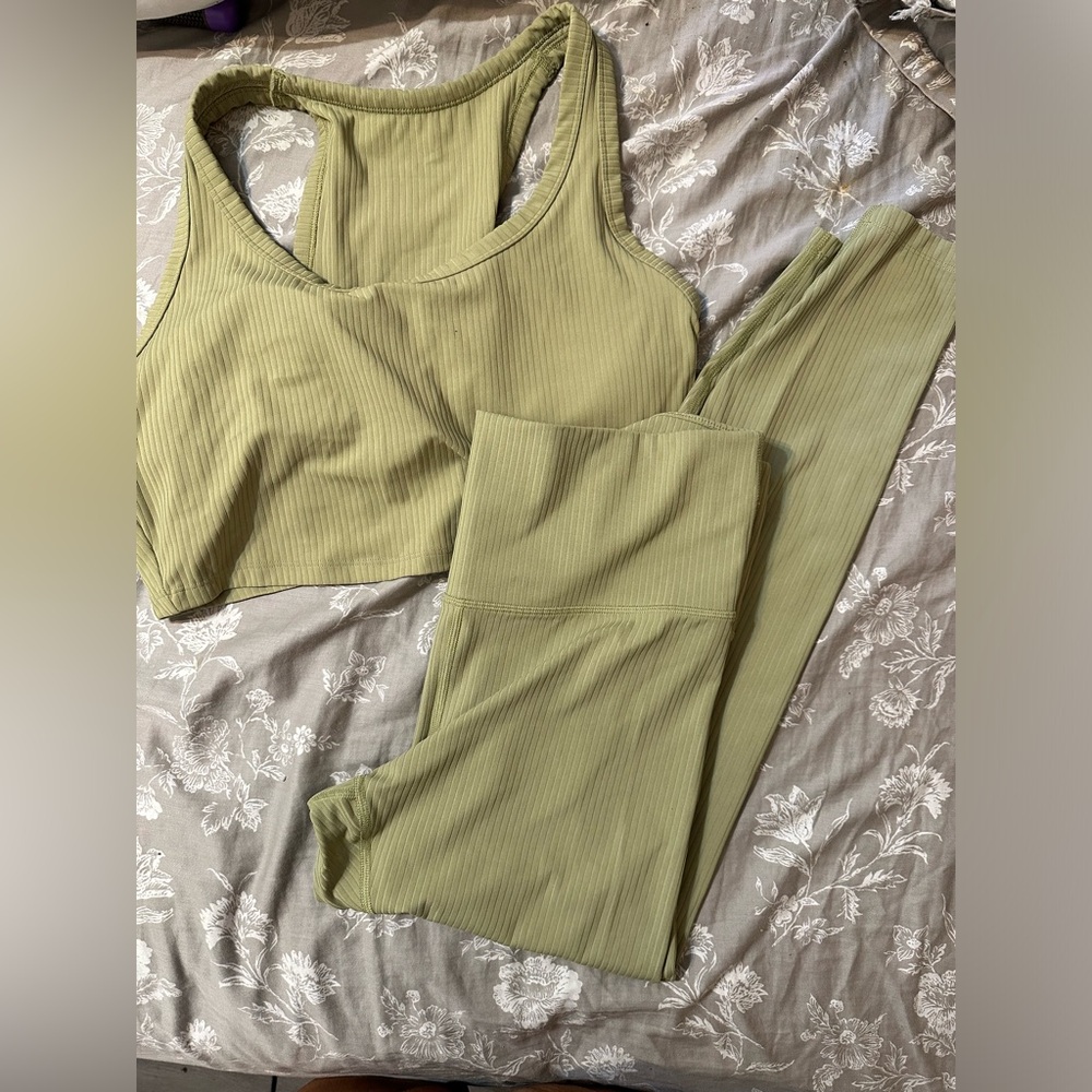 All In Motion Green Gym Outfit